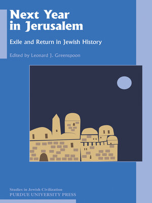 cover image of Next Year in Jerusalem